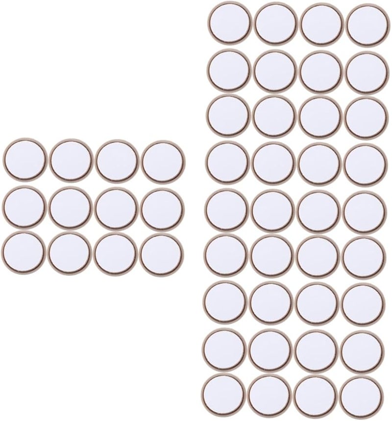 ARTIBETTER 48 Pcs Furniture Sliders Self Adhesive Floor Protectors Reduce Noise Protect Hardwood Floors 4 Pack - Image 1